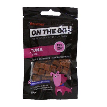 On The Go Tuna Bites Λιχουδιές με Τόνο 25gr
