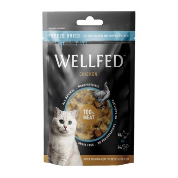 Wellfed Λιχουδιές Freeze Dried Κοτόπουλο 24gr