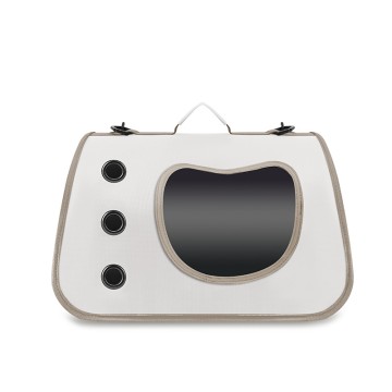Pet Τσάντα Μεταφοράς Λευκή 40x26x26cm