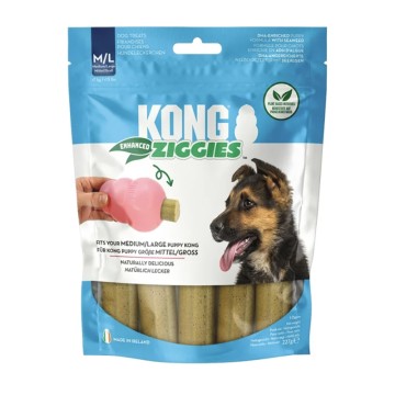 KONG Λιχουδιές Ziggies Enhanced Puppy M-L 227gr
