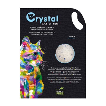 Crystal Άμμος Σιλικόνης Natural 10L