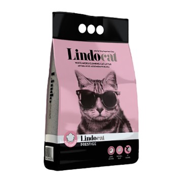 Lindocat Clumping Άμμος Μπετονίτη με Άρωμα Πούδρας 10L