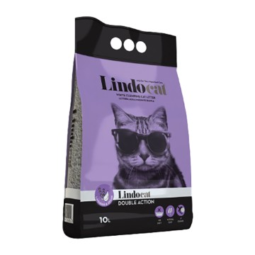 Lindocat Clumping Άμμος Μπετονίτη με Άρωμα Λεβάντα 10Lt