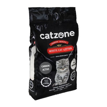 Catzone Clumping Άμμος Υγιεινής με Ενεργό Άνθρακα 10kg