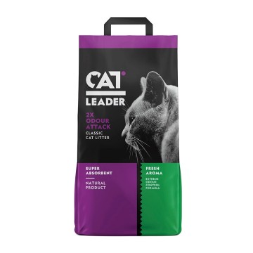 Άμμος Γάτας Cat Leader Classic Odour Attack Fresh 10kg