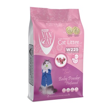 Άμμος Γάτας Van Cat Baby Powder Clumping 15kg (Ψιλή άμμος)