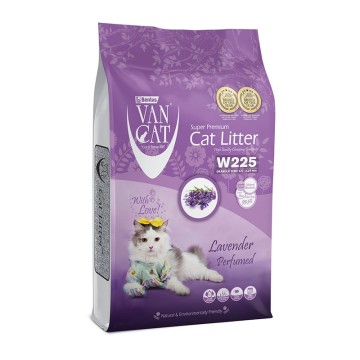 Άμμος Γάτας Van Cat Lavender Clumping 5kg (Ψιλή άμμος)