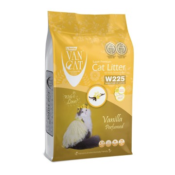 Ψιλή Άμμος Γάτας Van Cat Vanilla Clumping 10kg (Ψιλή άμμος)
