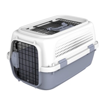 Pet Interest Κλουβί Μεταφοράς Ulysses 56.5x36x32.5cm έως 10kg Γκρι