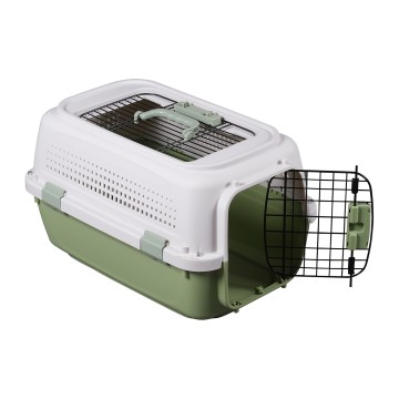 Pet Interest Κλουβί Μεταφοράς Ulysses 56.5x36x32.5cm έως 10kg Πράσινο