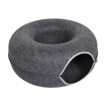 Pet Interest Φωλιά Τούνελ Γκρι 60x60x28cm