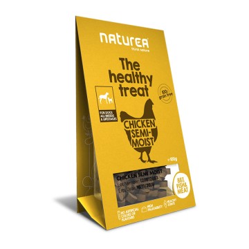 Naturea Semi-moist Dog Snacks Chicken 100gr