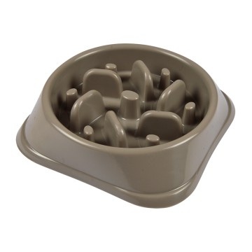 Love Story Slow Feeder Μπολ για Λαίμαργα Σκυλάκια 500ml Καφέ