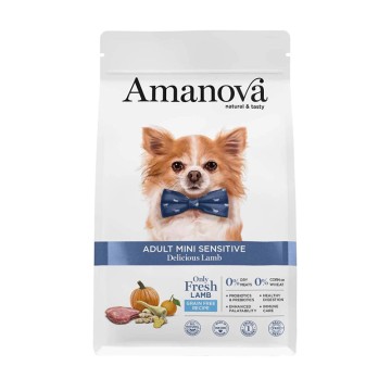 Amanova Dog Adult Mini Sensitive Delicious Lamb 2kg Grain Free