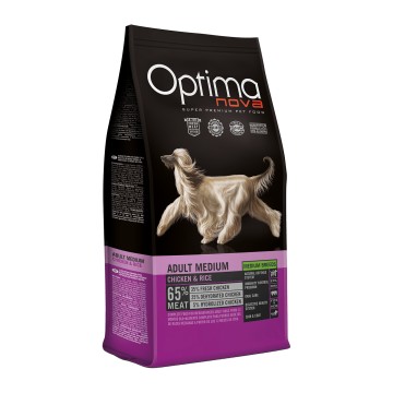 Optima Nova Adult Medium Chicken & Rice 12kg