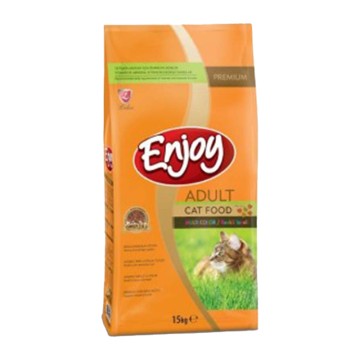 Enjoy Adult Cat Multicolour Κοτόπουλο 15kg