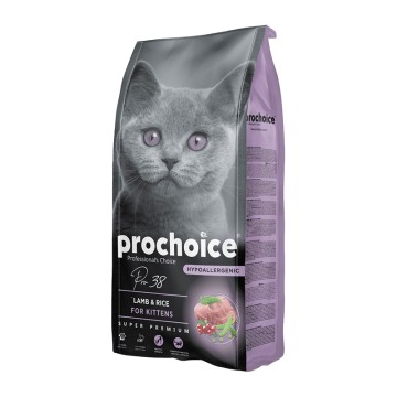 ProChoice Pro 38 Kitten Αρνί & Ρύζι 2kg