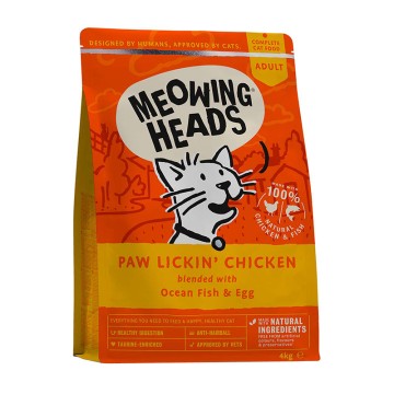 Meowing Heads Paw Lickin Chicken 4kg