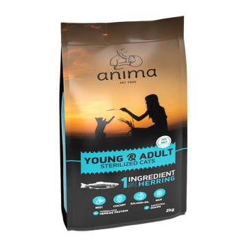 Anima Young & Adult Sterilised Herring 2kg