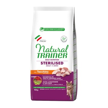 Natural Trainer Adult Sterilized Λευκά Κρέατα 10kg