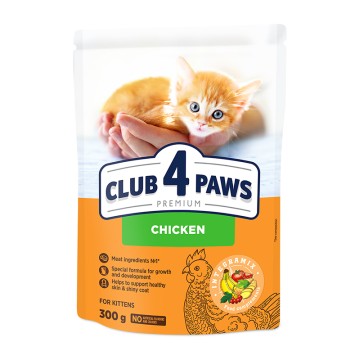 Club 4 Paws Kitten Chicken 300gr