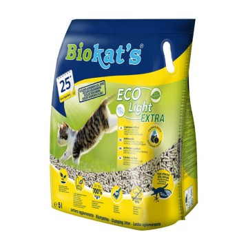 Biokat's Eco Light Extra Πέλλετ με Ενεργό Άνθρακα 5L