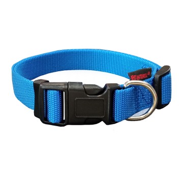 Pet Interest Κολάρο - Περιλαίμιο Σκύλου Plain Line 19-33εκ. Μπλε