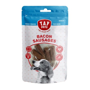 Taf Pets Fresh Treats Bacon Sausages Λουκάνικα με Χοιρινό 75gr