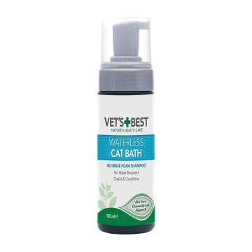 Vet's Best Waterless Cat Foam Bath 150ml