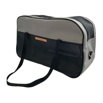 Woofmoda Τσάντα Μεταφοράς Σκύλου - Γάτας Γκρι 23x50x32εκ.