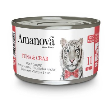 Amanova Cat Tuna & Crab Jelly 70gr