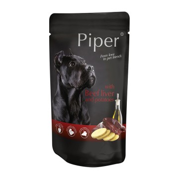 Piper Adult Συκώτι Βοδινού & Πατάτα Pouch 500gr