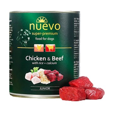 Nuevo Junior Κοτόπουλο & Βοδινό 800gr