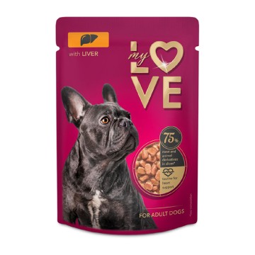 My Love Dog Adult Liver 100gr