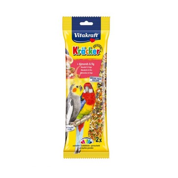 Vitakraft Kracker Duo με Αμύγδαλο & Σύκο για Μεσαίους Παπαγάλους 2τμχ