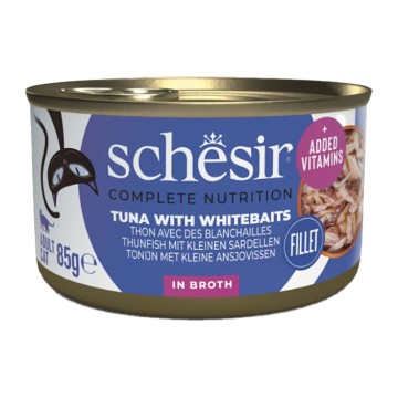 Schesir Cat Natural Τόνος, Αθερίνα & Ρύζι 85gr