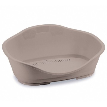 Stefanplast Sleeper 2 Κρεβάτι Πλαστικό Γκρι/Μπεζ 68.5x49x27.5cm
