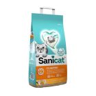 Sanicat Active Clumping Λευκή Άμμος Μπετονίτη Duo Vanilla & Mandarin 10L