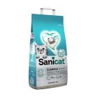 Sanicat Clumping Λευκή Άμμος Μπετονίτη Χωρίς Άρωμα 8L