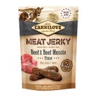 Carnilove Snack Jerky Beef & Beef Muscle Fillet 100gr