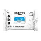 Petshine Υγρά Μαντηλάκια Καθαρισμού Talc 40τμχ