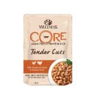 Wellness CORE Tender Cuts Κοτόπουλο & Γαλοπούλα 85gr