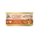 Wellness CORE Signature Select Κομματάκια Κοτόπουλο & Γαλοπούλα 79gr