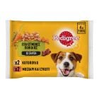 Pedigree Pouch με Μοσχάρι, Κοτόπουλο & Λαχανικά σε Σάλτσα 4x100gr