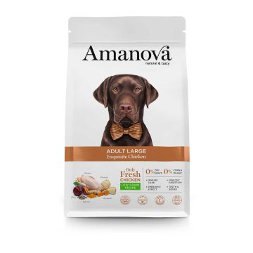 Amanova Dog Adult Large Exquisite Chicken 12kg Low Grain