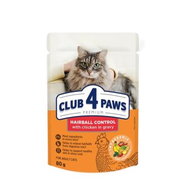 Club 4 Paws Adult Hairball Chicken Gravy 80gr