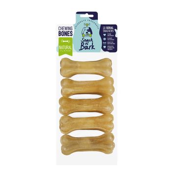 Snack n' Bark Φυσικό Συμπαγές Κόκαλο 8εκ. (10τμχ)