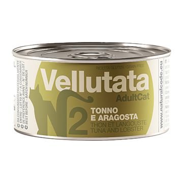 Natural Code Adult Cat Vellutata Τόνος & Αστακός 85gr