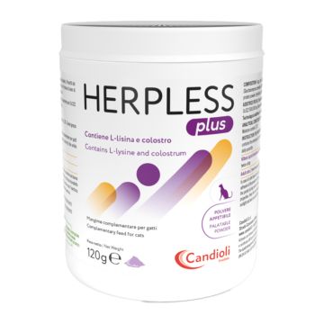 Candioli Herpless Powder 120gr Συμπλήρωμα σε Σκόνη κατά του Ερπητοϊού