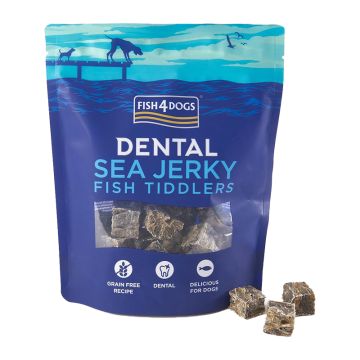 Fish4Dogs Dental Sea Jerky Fish Tiddlers 115gr